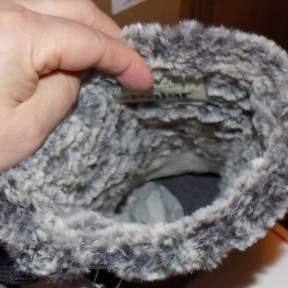 New Pajar Eva leather/ fur boot made in Italy EU 38, US 7.5 - Picture 4 of 13